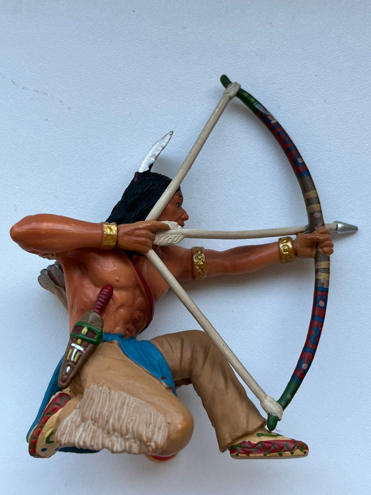 Native American Warrior Figurine ™