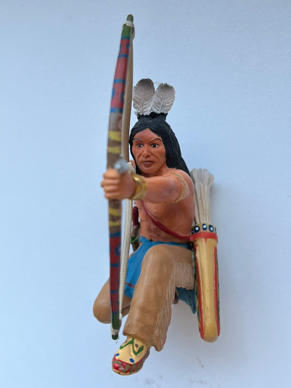 Native American Warrior Figurine ™