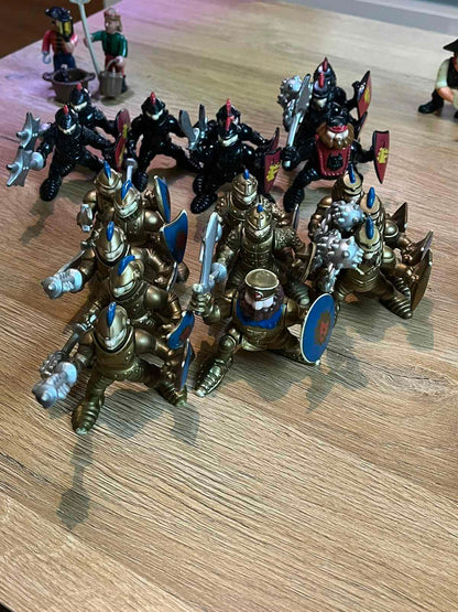 Medieval knight figurine